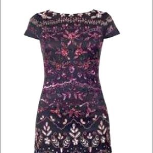 Adrianna Papell Beaded Mini dress